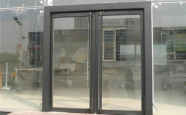 金川玻璃地弹门