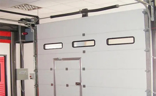 金川工业提升门的安装方法