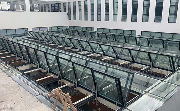 百安科技有限公司近期金川排烟窗项目案例分享