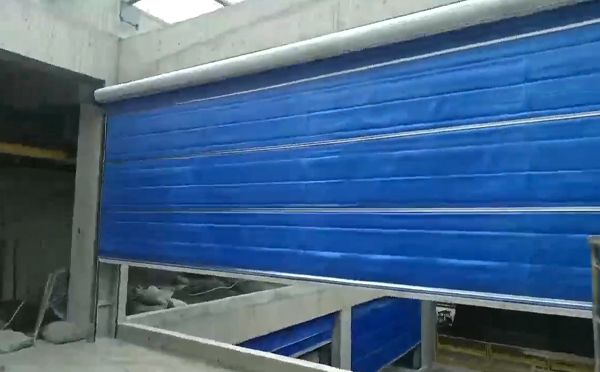 大型物流园区完成金川防火门整体安装工程